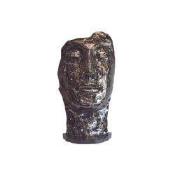 VISAGE MOSAIQUE METAL EFFET REFLET H.108cm (60x37x108cm)