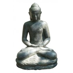 BOUDDHA ASSIS MEDITATION H.80cm (56x45x80cm)